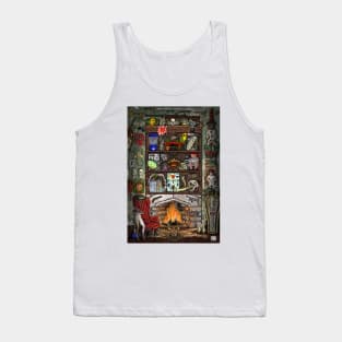 Creepy Cabinet of Curiosities Tank Top